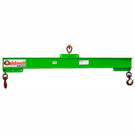Composite Adjustable Spreader Lifting Beam, 1 Ton Capacity, 6' Hook Spread