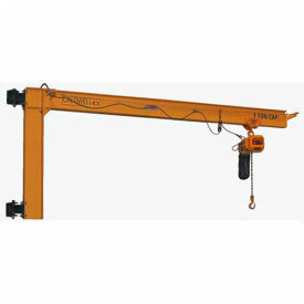 Wall Mount Cantilever Jib, 1/2 Ton Capacity, 8' Span