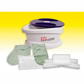 Paraffin Bath with 6 lb. Citrus Paraffin, 100 Liners, 1 Mitt and 1 Bootie