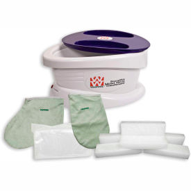 Paraffin Bath with 6 lb. Unscented Paraffin, 100 Liners, 1 Mitt and 1 Bootie