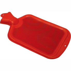 Hot Water Bottle, 2 Quart Capacity, Red