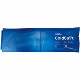 Reusable Blue Vinyl Cold Pack, Slim 3" x 11"