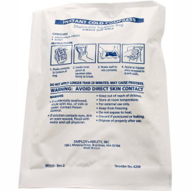 Instant Cold Compress, Standard 6" x 9", Case of 12