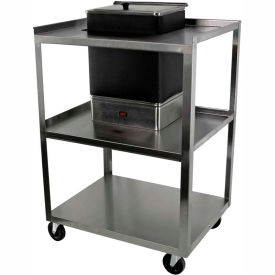 Utility Cart For Hydrocollator Heating Unit E2, 21"L x 16"W x 30"H