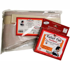 HotSpot Moist Heat Pack and Cover Set, Neck Pack with Foam-Filled Cover, 12/PK