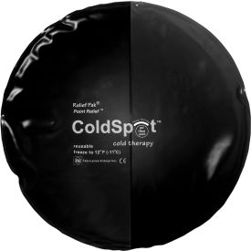 Heavy-Duty Black Urethane Reusable Cold Pack, Circular 10" Diameter, 12/PK