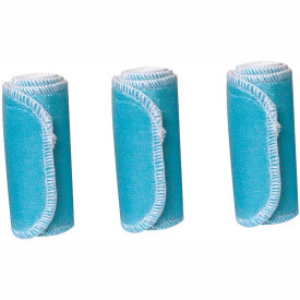 Nylatex Wraps, 4" x 18", Blue, Pack of 3