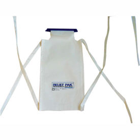 Large Insulated Ice Bag with Tie Strings, 7" x 13"