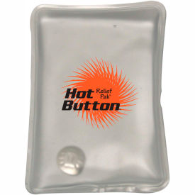 Hot Button Instant Reusable Hot Compress, Small 3.5" x 5.5", 12 pack