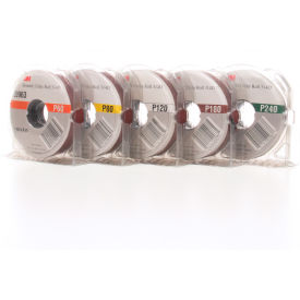 Portable Utility Cloth Roll Kit, 1 inch, P60X, P80J, P120J, P180J, P240J