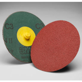Cubitron II Roloc Fibre Disc TR 982C 2" DIA 80 Grit Ceramic Grain