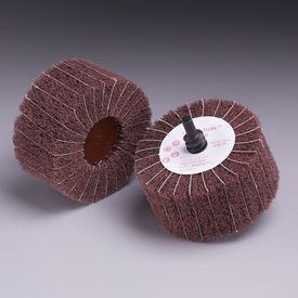 Scotch-Brite Combi-R Wheel 2-1/2" x 1 1/4" P120 Grit Aluminum Oxide
