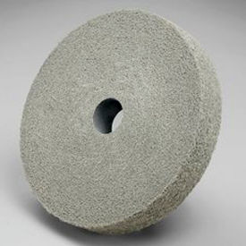 Scotch-Brite EX2 Deburring Wheel 6" x 1" x 1" FIN 9S Grit Silicon Carbide