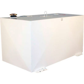 Heavy Duty Steel Transfer Tank, 100 Gal. Rectangle White