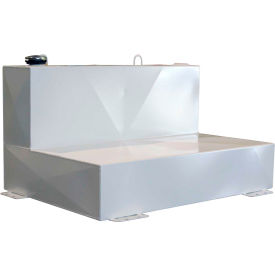 Heavy Duty Steel Transfer Tank, 75 Gal. L Tank Short, White