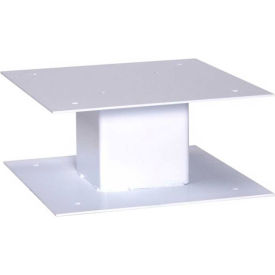 Heavy Duty Steel Pedestal for DVCS0015, DVCS0020, and DVCS0023 Models - White