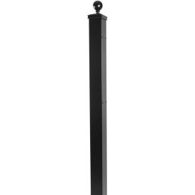 Side Mount/In Ground Post for Weekend Away Vault - Black