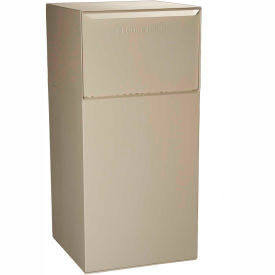 Deposit Vault Mailbox and Parcel Drop - Free Standing - Rear Access - Sand