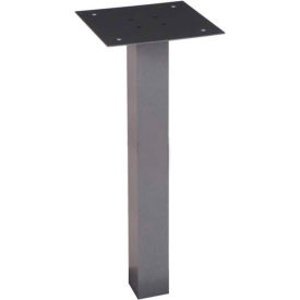 Top Mount/In Ground Post for Weekend Away/Mail Protector Gray