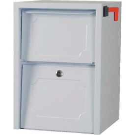 Weekend Away Secure Mailbox - Front Access - White