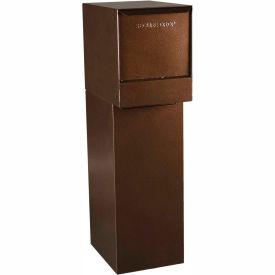 Thru-Wall Package Drop Vault Plus with Bottom Hold Rear Access - Copper Vein