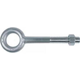 Nut Eyebolt - 1/2-13 x 8"L - 1" I.D. - 2" O.D. - Plain Pattern - Carbon Steel