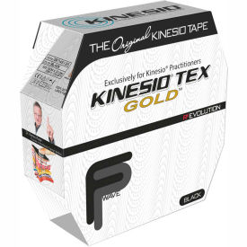 Kinesiology Tape, 2" x 34 yds, Black, Bulk Roll