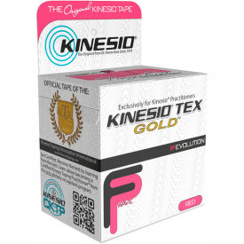Kinesiology Tape, 2" x 5.5 yds, Red, 1 Roll