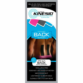 Pre-Cut Kinesiology Tape, Back, Case of 20