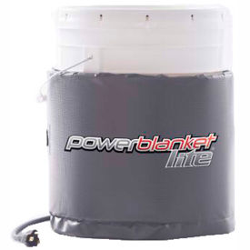 Lite Insulated Pail Heating Blanket For 5 Gal Pail, 145°F Fixed Temp, 120V
