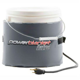Lite Insulated Pail Heating Blanket For 2 Gal Pail, 85°F Fixed Temp, 120V