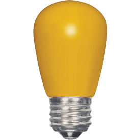 1.4W LED S14 Ceramic Yellow Medium Base