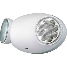 LED White Emergency Unit w/ Adjustable Heads, Remote Capability