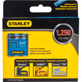Heavy-Duty Narrow Crown Staples 5/16" -1,250 Pack
