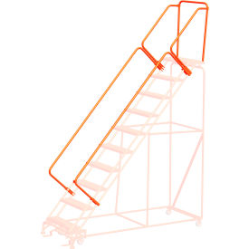 42" Handrail Kit for 10 to 15 Steps - Orange - CAL-O-10-15 STEPS