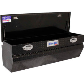 Aluminum 56" Truck Chest, Single Lid Black