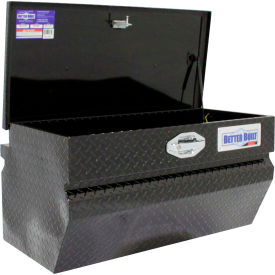 Aluminum 48" Truck Chest, Single Lid Black