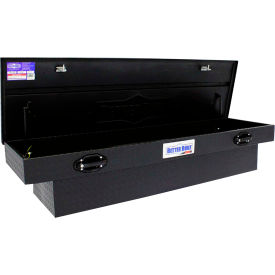 Aluminum 72" Crossover Truck Box, Single Lid Matte Black