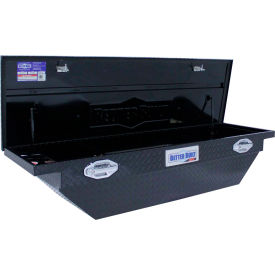 Aluminum 63" Crossover Truck Box, Single Lid Low-Pro Black