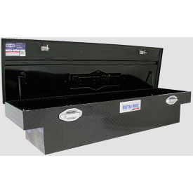 SEC Aluminum 70" Crossover Truck Box, Single Lid Black