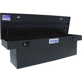 Aluminum 70" Crossover Truck Box, Single Lid Deep Matte Black - 79211097