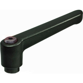 10NF35K Nylon Plastic Adjustable Lever w/ Steel Components - M10 x 1.5 Tapped Thread