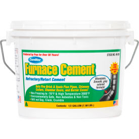 Furnace Cement Refractory Retort Cement 1/2 Gal.