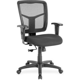 Managerial Mesh Mid-Back Chair - Black