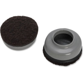 Slip Over Floor Savers - Gray - 8/Pack