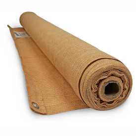 Privacy Netting W/Reinforced Grommets, 6' x 50', Beige - PN-30057
