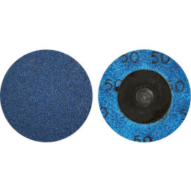 BlueFire Quick-Change Cloth Disc 2" Dia. 80 Grit Zirconia Alumina Type III