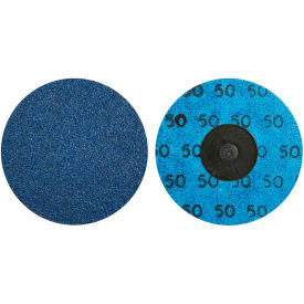 BlueFire Quick-Change Cloth Disc 3" Dia. 36 Grit Zirconia Alumina Type III