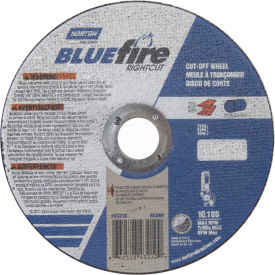 BlueFire Right Angle Cut-Off Wheel 6" x 1/16" x 7/8" 36 Grit Alum. Oxide T1