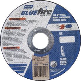 BlueFire Right Angle Cut-Off Wheel 4-1/2" x 1/16" x 7/8" 36 Grit Alum. Oxide T1
